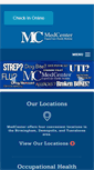 Mobile Screenshot of medcenterurgentcare.com